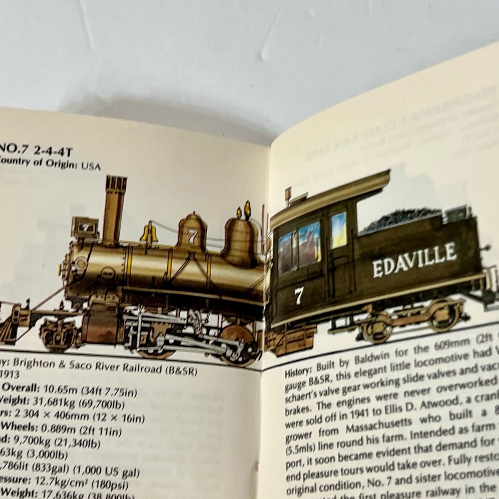 Steam Trains Concise Color Guide Book - Picture 7 of 9
